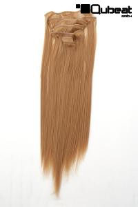 Blonde Extensions aus Kanekalon 43cm 7 Teile
