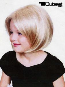 Blonde Kinderpercke kurz