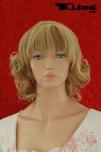 Blonde mittellange Percke