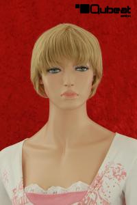 Blonde Percke, kurzes Haar