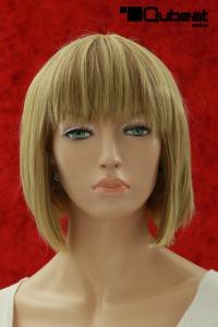 Blonde Percke, kurzes Haar