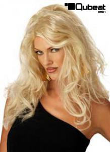 Blonde Percke langes Haar