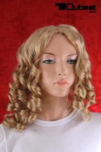 Blonde Percke mit Locken