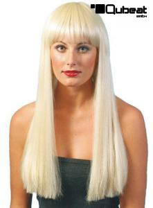 Blonde Percke mit Pony
