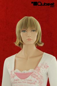 Blonde Percke mit schwarzen Strhnchen