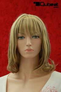 Blonde Percke mit schwarzen Strhnchen