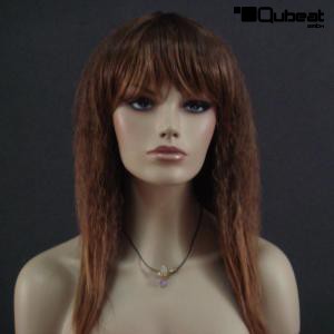 Braune Langhaarpercke mit Locken