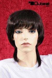 Brown hair wig, mullet