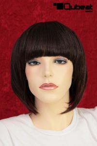 Brown wig with bangs