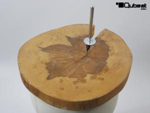 B-Ware Standplatte fr Schaufensterfiguren Massivholzplatte Holzstnder  36-40 cm