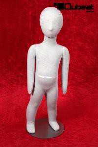 Child dressmaker's dummy movable