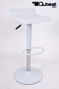 Design Barhocker wei hhenverstellbar 360 drehbar - "Sunny Base"
