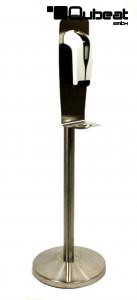 Desinfektionsstnder Desinfektionsspender Edelstahl 500ml Hygienestation 143 cm mit Handpresse