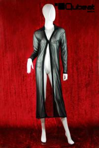 dull white mannequin with modeled hair