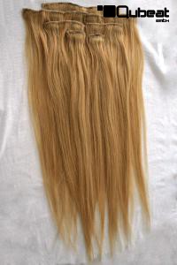 Echthaar Extensions blond 51cm