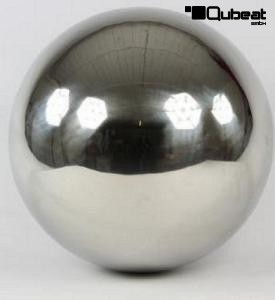Edelstahlkugel Ball poliert 20cm  Schwimmkugel Dekoration Rosenkugel