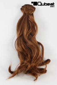 Extensions aus bronzefarbenen Kunsthaar