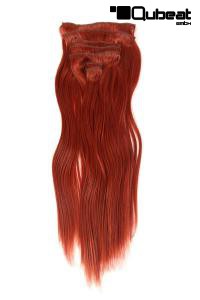 Extensions in Rot aus Kanekalon