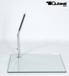 Glasplatte mit Dorn (gro, rechteckig) fr Schaufensterpuppen