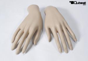 Hands of a female window mannequin