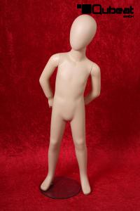 Hautfarbene Kinder Schaufensterpuppe faceless B-Ware
