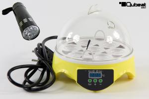 Inkubator halbautomatisch, 7 Hhnereier, DEFEKT, Brutautomat, Brutmaschine, Brutkasten, Brutapparat, zum Ausschlachten, fr Bastler