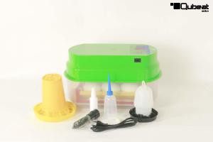 Inkubator VOLLAUTOMATISCH BK15Pro 2 in 1 Legehorden Kombi f�r H�hner G�nse Enten Wachtel inkl. Zubeh�r Brutautomat Brutmaschine dt. Anleitung