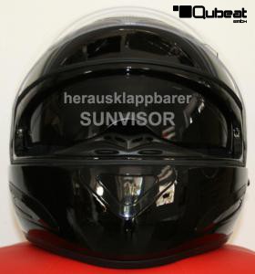 Integralhelm Motorradhelm Sonnenblende - schwarz Gr. XXL