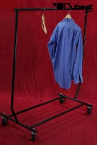 Kleiderstnder schwarz B-Ware hhenverstellbar standsicher Garderobe mit Rollen