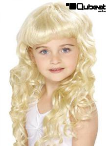 Lange, blonde Kinderpercke