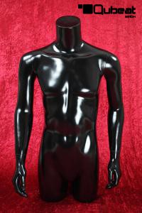 Mnnertorso mit Beinansatz in schwarz