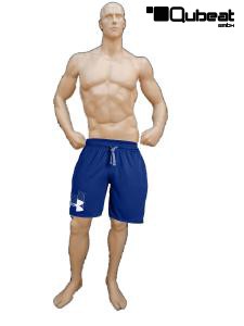Mnnliche Schaufensterfigur muskuls, Bodybuilder