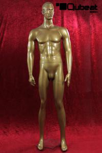 Mnnliche Schaufensterpuppe bronze