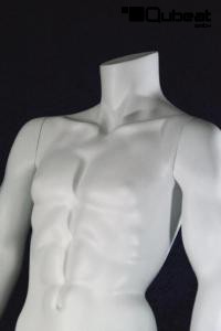 Mnnliche Schaufensterpuppe headless wei B-Ware