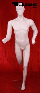 Male abstract window mannequin