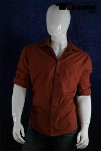 Male mannequin, faceless, white shining