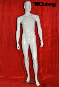 Male Mannequin, white shining