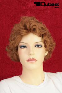 Red curly wig