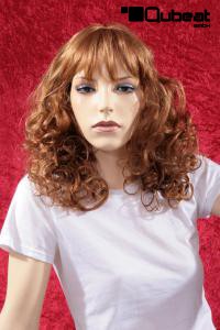 Red/Blond long hair wig