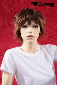 Redbrown wig short hair