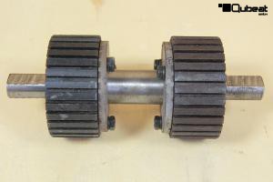 Roller spare part for 220V/2.2KW motor and 7.5HP gasoline engine