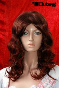 Rotbraune Langhaarpercke mit Locken