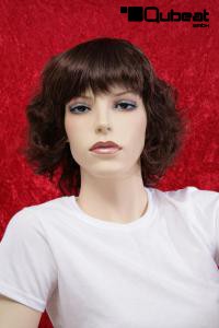 Rotbraune Percke mit Locken