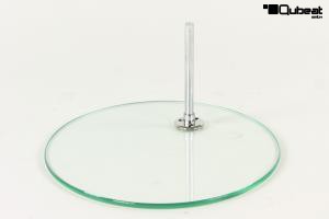 Runde Glasplatte mit Dorn fr Kinderschaufensterpuppen (klein, rund)