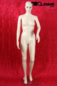 Schaufensterfigur weibliche Schaufensterpuppe bruchsicher aus umweltfreundlichen Kunststoff beweglich