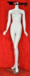 Schaufensterpuppe im mattem Wei, headless
