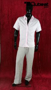 Schaufensterpuppe, mnnlich, faceless, schwarz glnzend