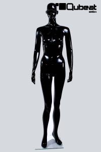 Schaufensterpuppe weiblich schwarz B-Ware