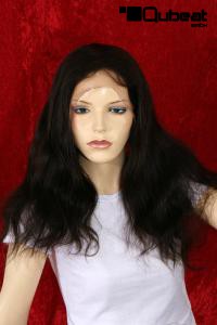 Schwarze Echthaarpercke aus Indian Remy Hair