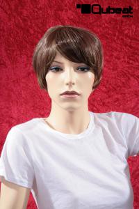 Short hair wig brown